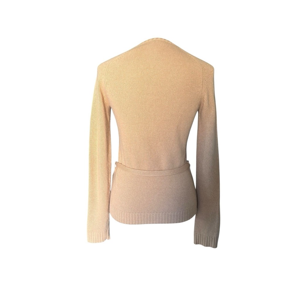 J.Crew Vintage Cardigan Merino Wool/ Angora / Cashmere Argyle Preppy Academia S - Picture 6 of 15